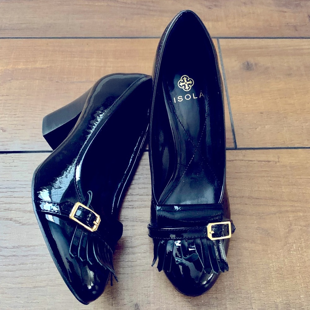 ♠️Black Patent Leather Heels♠️